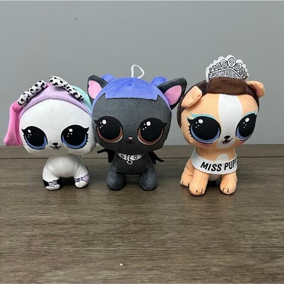 L.O.L Surprise Lot of‎ 3 Pets Plush - Picture 1 of 6